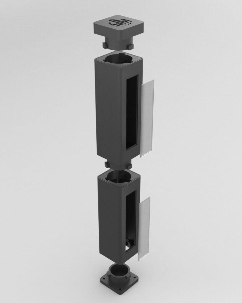 MODULAR ARIA Lampione Esterno Modulare470000 819x1024